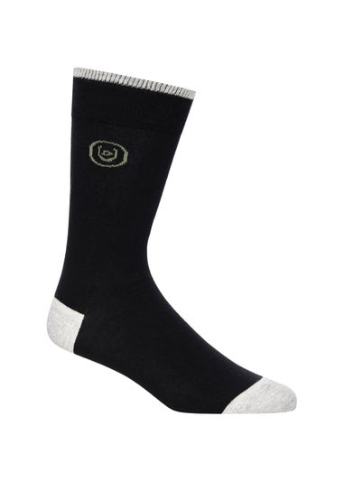 Duck & Cover Olive 7-Pack Bellion Socks