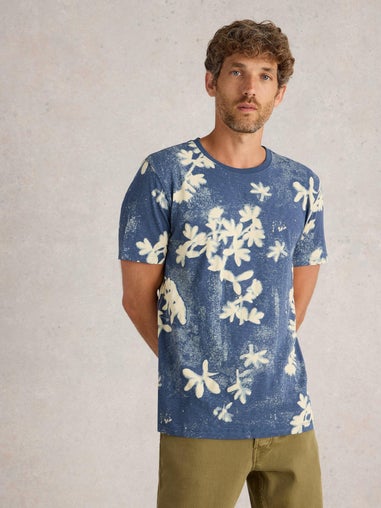 T-Shirt mit floralem Print