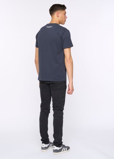 Duck & Cover Navy Chellforth T-Shirt