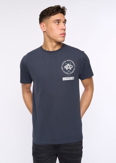 Duck & Cover Navy Chellforth T-Shirt