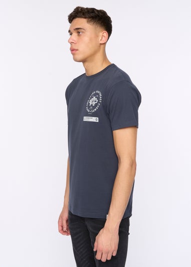 Duck & Cover Navy Chellforth T-Shirt