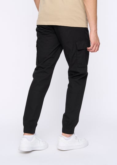 Duck & Cover Black Chesser Jog Pants