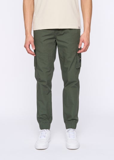 Duck & Cover Green Chesser Jog Pants