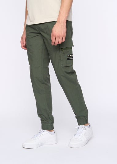 Duck & Cover Green Chesser Jog Pants