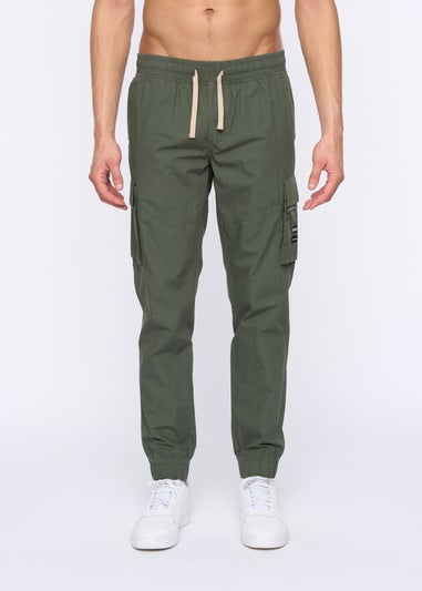 Duck & Cover Green Chesser Jog Pants