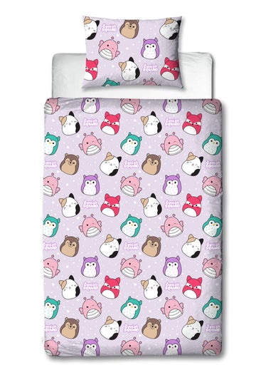 Squishmallow Bright Reversible Duvet Cover Set