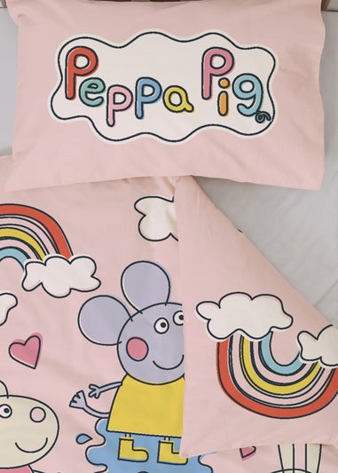 Peppa Pig Playful Reversible Duvet Cover Set