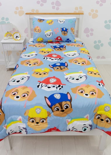 Paw Patrol Bold Coverless Quilt Duvet Cover Set