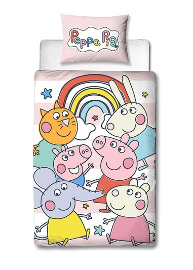 Peppa Pig Playful Reversible Duvet Cover Set