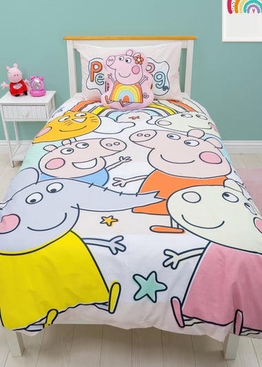 Peppa Pig Playful Reversible Duvet Cover Set