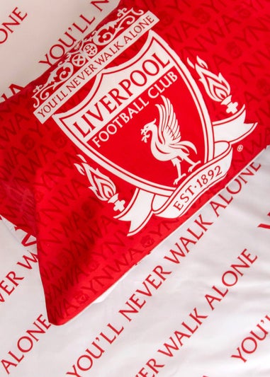 Liverpool Tone Reversible Duvet Cover Set