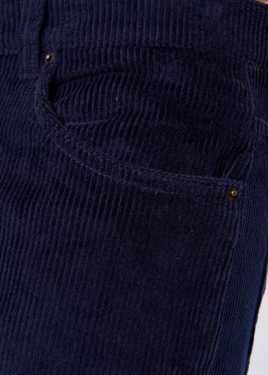 Duck & Cover Navy Cordsome Trousers