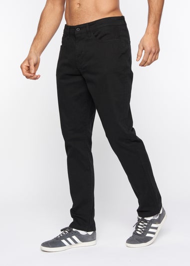 Duck & Cover Black Franztown Chinos