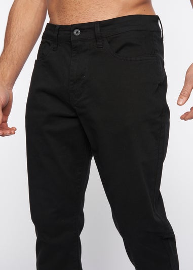 Duck & Cover Black Franztown Chinos