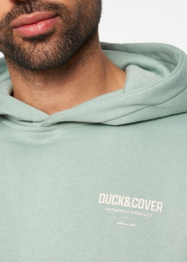 Duck & Cover  Sage  Lewys Hoodie