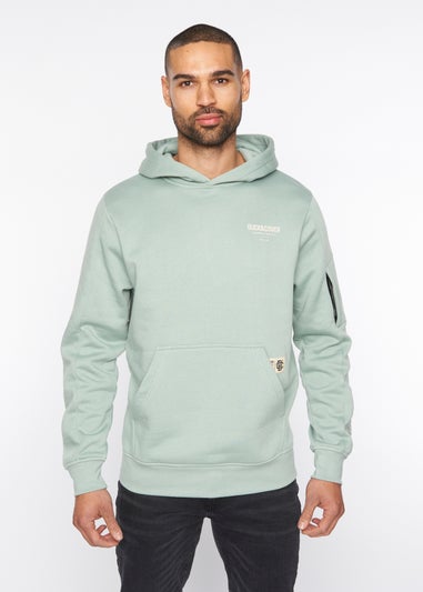 Duck & Cover  Sage  Lewys Hoodie