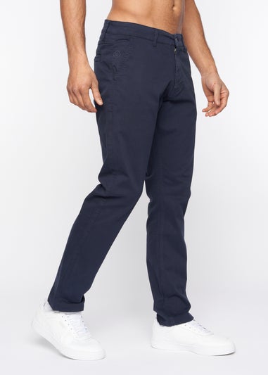 Duck & Cover  Navy  Moretor Chinos