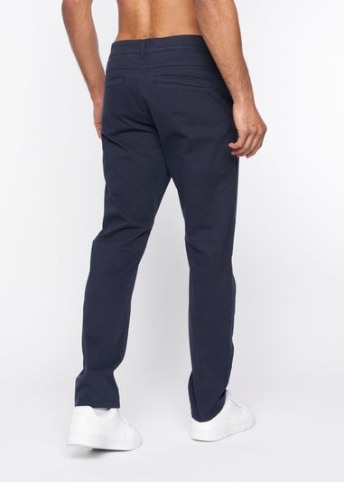 Duck & Cover  Navy  Moretor Chinos