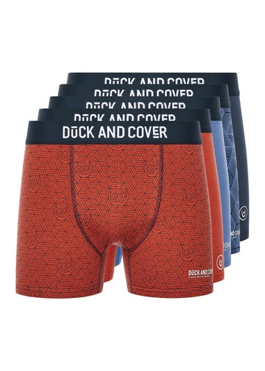 Duck & Cover Assorted 5-Pack Quenelly Boxers