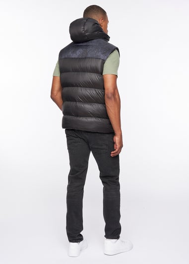 Duck & Cover Black Rierson Gilet