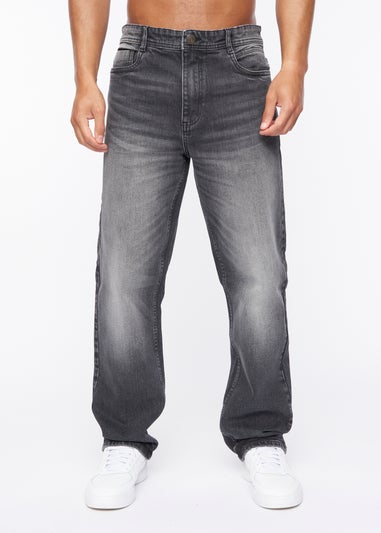 Duck & Cover  Black  Rushawn Relaxed Fit Jeans