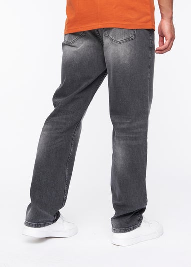 Duck & Cover  Black  Rushawn Relaxed Fit Jeans