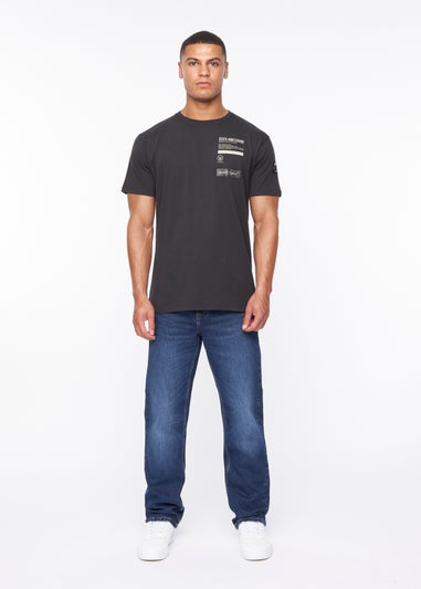 Duck & Cover Mid Wash  Rushawn Relaxed Fit Jeans