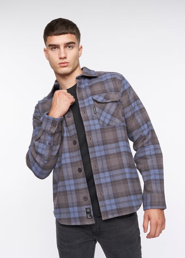 Duck & Cover Blue Willington Overshirt