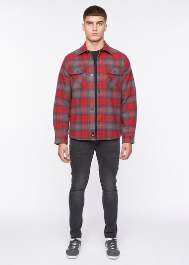 Duck & Cover Red Willington Overshirt