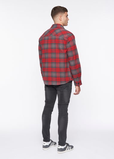 Duck & Cover Red Willington Overshirt