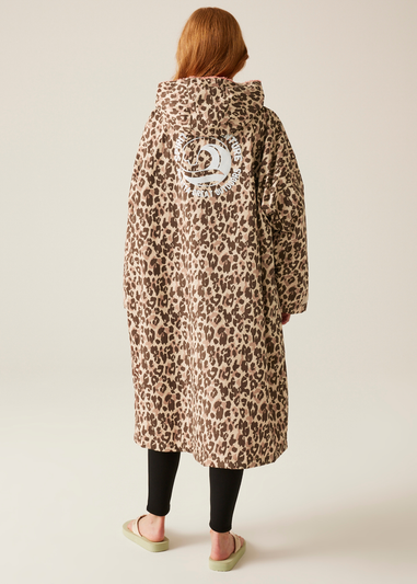 Regatta Leopard Print Waterproof Robe