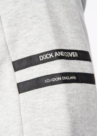 Duck & Cover Grey Marl Jennerkins Crew Sweatshirt