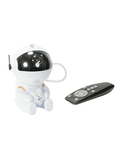 ValueLights Nebula Astronaut Spaceman Projector Night Light with Remote Control (12.5cm x 8.5cm x 7.6cm)