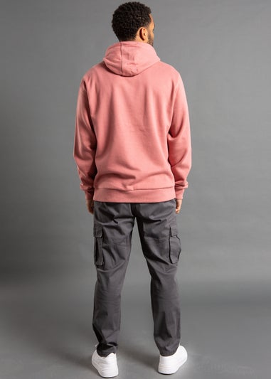 Tokyo Laundry Apricot Raised Rubber Print Hoody with Drawcord