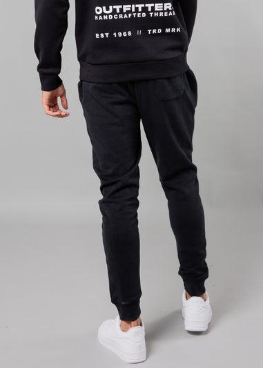 Tokyo Laundry Navy Centre Seam Drawstring Joggers