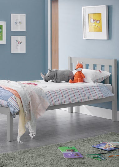 Julian Bowen Dove Grey Luna Bed