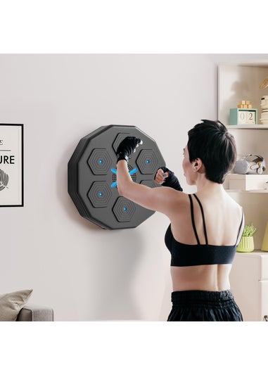 SPORTNOW Smart Music Boxing Machine with Bluetooth Connection & LED Light