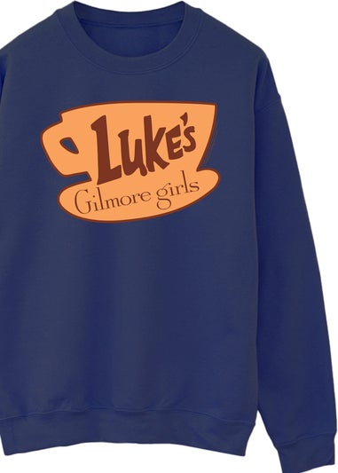 Gilmore Girls Luke's Logo Navy Sweatshirt