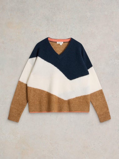 Pullover Cerie Colour-Block