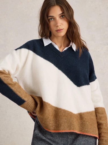 Pullover Cerie Colour-Block