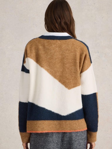 Pullover Cerie Colour-Block