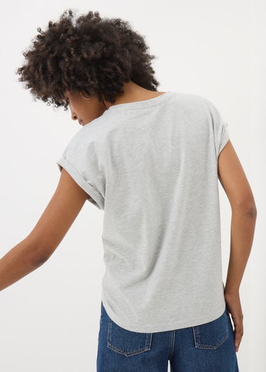 Grey Marl Short Sleeve T-Shirt