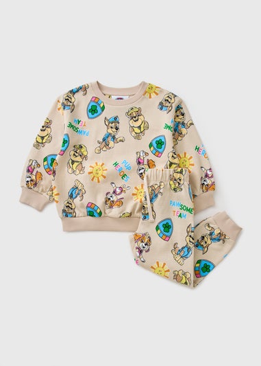 Kids Cream Paw Patrol NSPCC Sweat Set (1-7yrs)