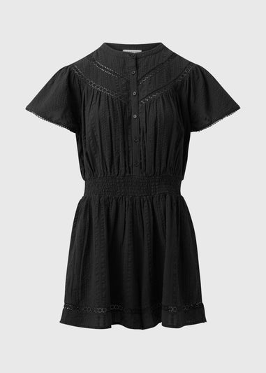 Black Lace Playsuit