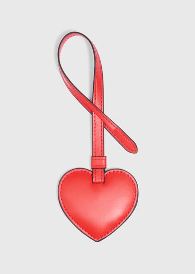 Red Heart Bag Charm