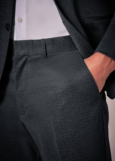 Taylor & Wright Charcoal Slim Fit Trousers
