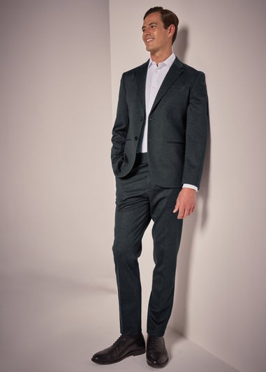 Taylor & Wright Charcoal Slim Fit Trousers