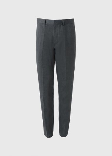 Taylor & Wright Charcoal Slim Fit Trousers