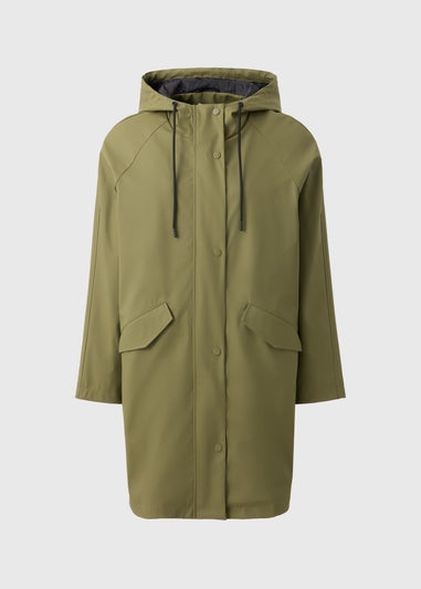 Khaki Showerproof Parka Jacket