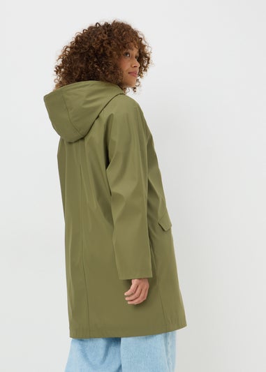 Khaki Showerproof Parka Jacket